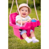 Columpio Cubo Rosa para Niños 5237
