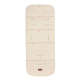 Colchoneta Silla de Paseo Kikkaboo Secret Garden Beige - imagen 2
