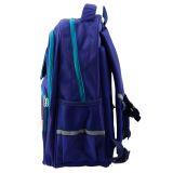 Mochila Escolar Infantil Motivo Dinosaurio Azul 41x30x16 cm