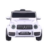 Coche de batería Mercedes G63 blanco S306-1