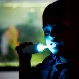 Cepillo de dientes sonic Innogio GIOgiraffe azul para niños - imagen 2
