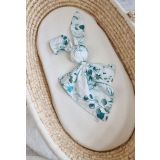 Manta de Conejo Doudou Soft Cotton My Sweet Baby - Eucaliptus Mint - imagen 3