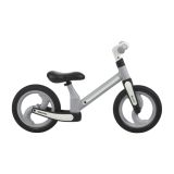 Bicicleta de equilibrio Kikkaboo Blace Gris para bebés - imagen 3