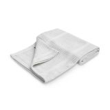 Manta de Openwork Lulu Gris Claro Sensillo - 95x95 cm