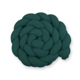 Protector de Cuna Knot Bumper XXL Bottle Green - My Sweet Baby