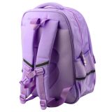 Mochila Escolar con Correa de Pecho y Gato Blanco 20L