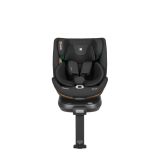 Silla i-Size Kikkaboo en posición a contramarcha instalada con ISOFIX y pata de apoyo