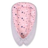 Cocoon Premium Reversible My Sweet Baby para Bebés - Estrellas Rosa y Azul
