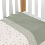 Funda Nordica Minicuna 70x77x1 Cm Calma Verde - Cambrass - imagen 2