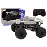 Coche RC Todo Terreno Control Remoto 1:14 Color Gris
