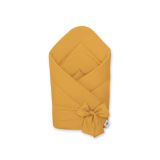 Compra el saquito con lazo Honey Yellow de My Sweet Baby. Cono arrullo seguro y cómodo para tu bebé. ¡Haz tu pedido ahora!