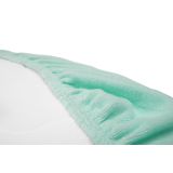 Sábana para Cochecito Sensillo de Terciopelo Verde Menta 35x75 - imagen 3