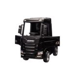 Detalles del coche Scania 500R HL698 en ecocuero suave y acabado negro.