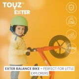 Bicicleta sin Pedales Exter para Niños de 3 a 6 Años – Colores Vivos, Altura Ajustable y Diseño Deportivo - imagen 4