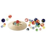 Juego de canicas con plato con 31 canicas - imagen 2