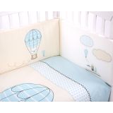 Juego de Cuna 2 piezas Puppy on Ballloon Kikkaboo - 60 x 120 cm