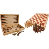 Juegos Clásicos en Maletín de madera 