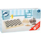 Juegos Clásicos en Maletín de madera 