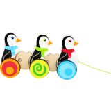 Juguete de arrastre Pingüinos 