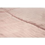 Conjunto para Cuna de Muselina y Algodón - Perfecto para Regalo - Colcha + Almohada-Rosa - imagen 4