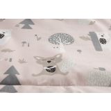 Conjunto para Cuna de Muselina y Algodón - Perfecto para Regalo - Colcha + Almohada-Rosa - imagen 5