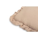 Set para Cochecito y Moisés de Bebé tejido Muselina -Beige , Almohada + Manta - imagen 3