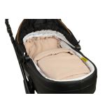 Set para Cochecito y Moisés de Bebé tejido Muselina -Beige , Almohada + Manta - imagen 4