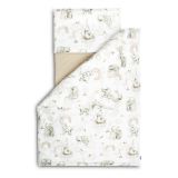 Juego de Funda Nórdica + Funda de Almohada + Sábana - Elefantes en las Nubes para Cuna de 60 x 120 cm - imagen 2