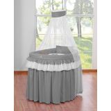 Dosel antracita decorativo – detalle del tejido
