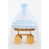 Estructura de Madera con Ruedas y Frenos