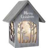 Lámpara Feliz Navidad, Shabby Chic