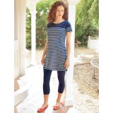 Leggings Premamá Piratas Azules
