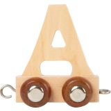 letra A Tren de letras de madera 