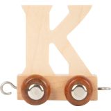 letra K Tren de letras de madera 