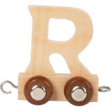 letra R Tren de letras de madera 