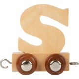 letra S Tren de letras de madera 