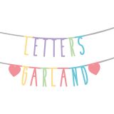 Letras de papel para Guirnalda  - imagen 7