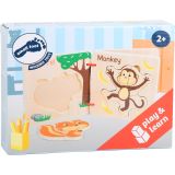 Libro puzzle Animalitos 