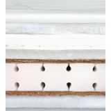 Colchón para Cuna de 70 x 140 cm Aloe Vera con Latex, Espuma y Coco , 12 cm de grosor - imagen 6