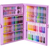 Maletín de pintura rosa (168 piezas) - imagen 2