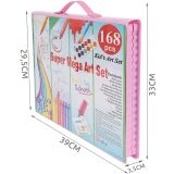 Maletín de pintura rosa (168 piezas) - imagen 3