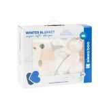 Manta súper suave Sherpa 80/110 Polar Fisher Gris