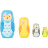 Matrioska Familia de búhos