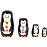 Matrioska Familia de Pingüinos 