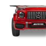 Vehículo Eléctrico para Niños Mercedes Benz G63 AMG en Rojo Vino