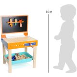 dimensiones Mesa de herramientas con mesa para dibujar