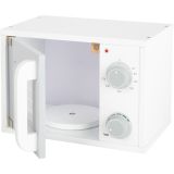 Microondas de madera para cocina infantil