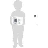 Microondas de madera para cocina infantil