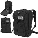 Mochila Negra Militar Xl