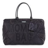 Bolso de Maternidad Mommy Bag Acolchado Negro - imagen 19